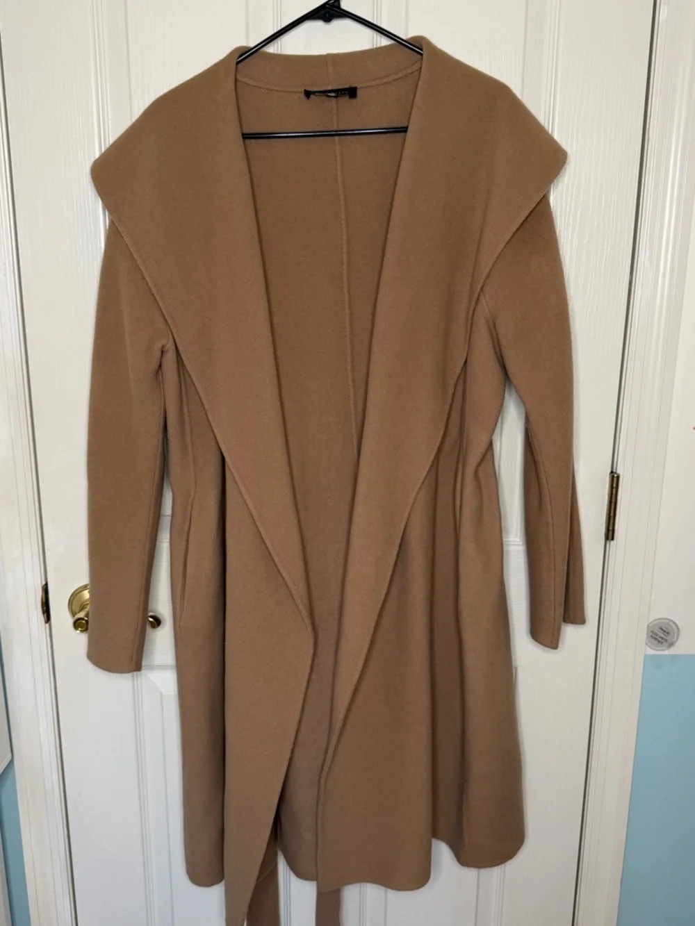 Talbots Double Face Wool Blend Shawl Collar Coat - Picture 2 of 7